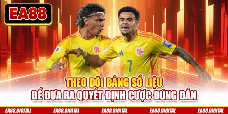 Theo dõi bảng số liệu để đưa ra quyết định cược đúng đắn